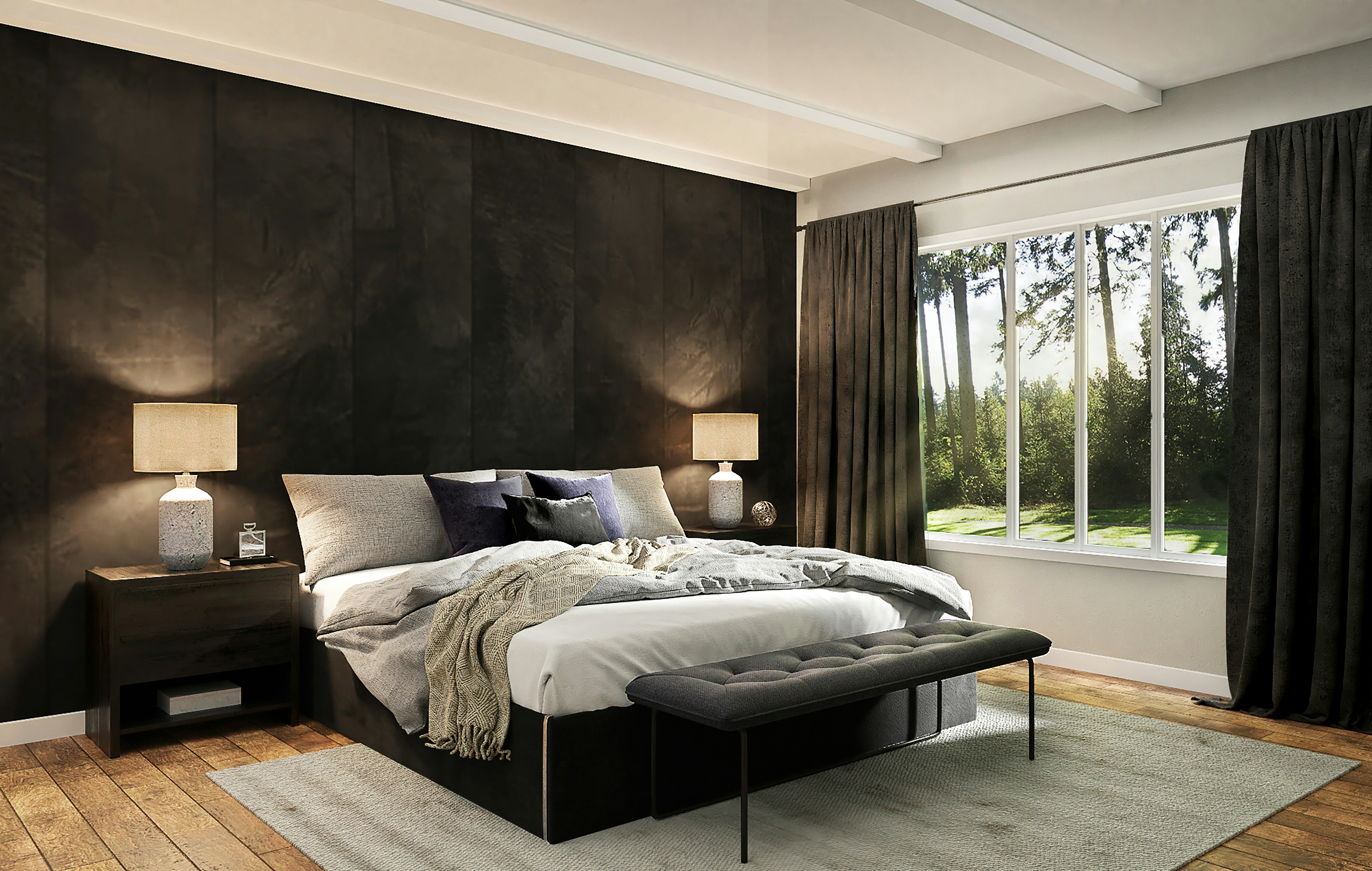 Stylish Bedroom Interiors with Modular Wardrobes & Beds